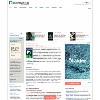 Perlentaucher - Online Kulturmagazin mit Presseschau, Rezensionen, Feuilleton