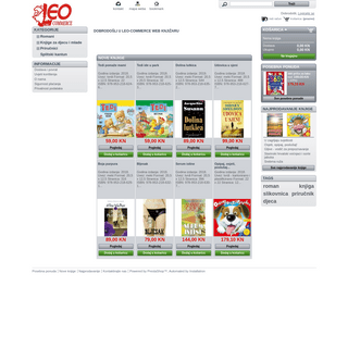 Leo - commerce d.o.o. web knjižara