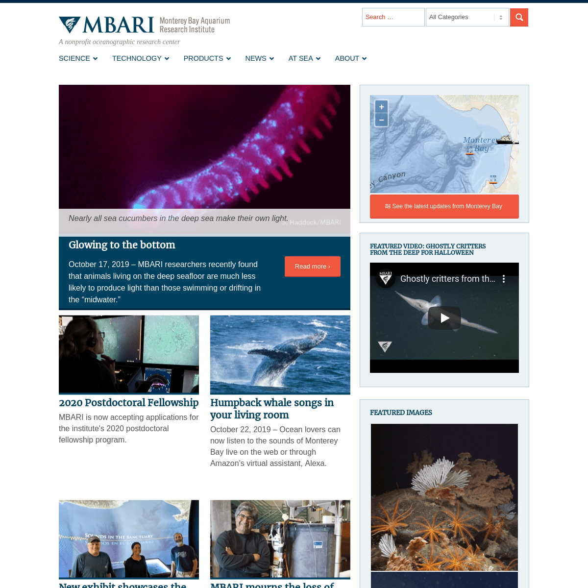 A complete backup of mbari.org