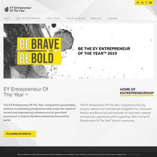 Homepage - Entrepreneur of the Year