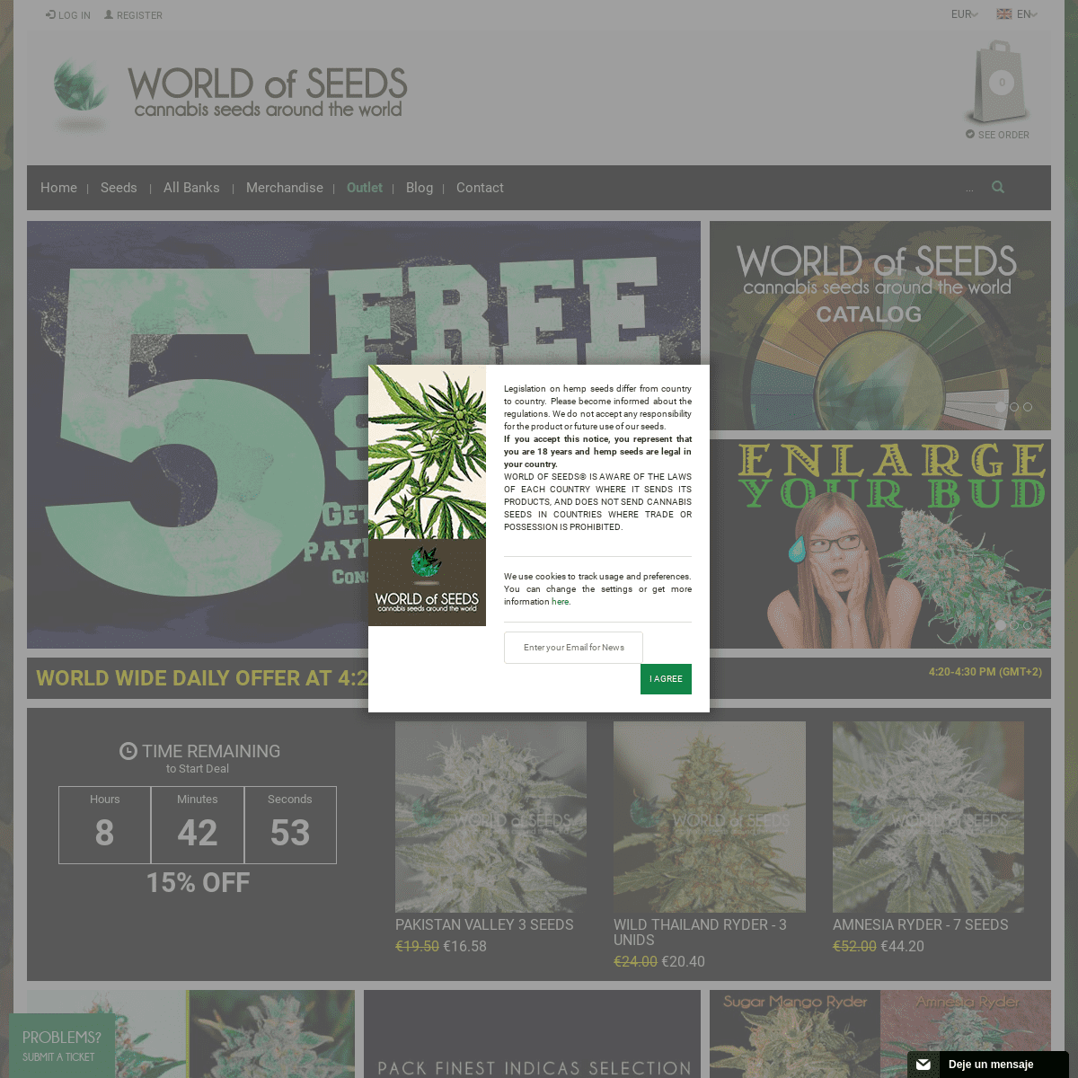 Cannabis seeds | Marijuana seeds | World Of Seeds