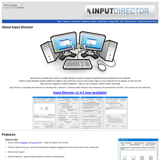 Input Director - Software KVM to Control Multiple Computers