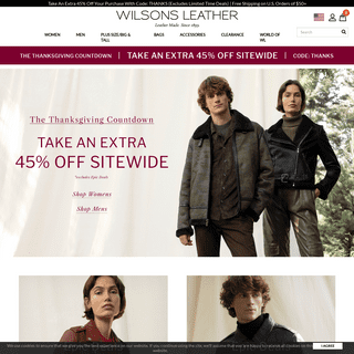 A complete backup of wilsonsleather.com
