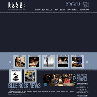 Blue Rock Studio | A destination recording studio just outside of Austin, TX
