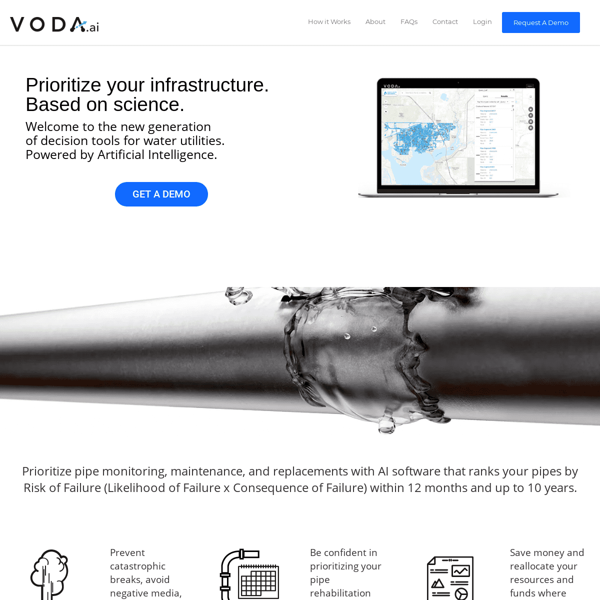 Prioritizing Water Infrasture Through the Power of AI | VODA.ai