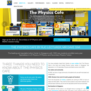 A complete backup of thephysicscafe.com