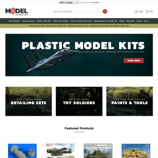 Model Hobbies | Plastic Model Kits & Toy Soldiers