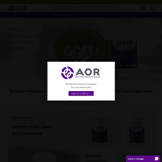 Homepage | AOR