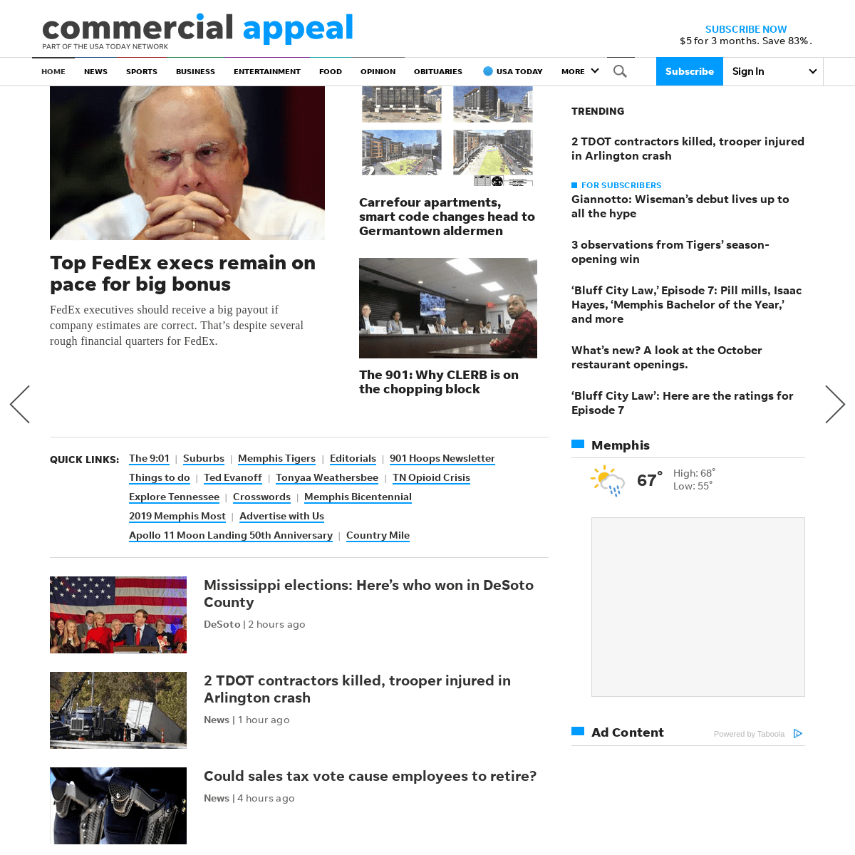 A complete backup of commercialappeal.com