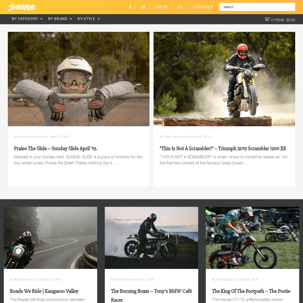 Throttle Roll | Custom Motorbikes & Culture