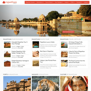 About Rajasthan | Tourism, Culture, Attractions, Hotels, & Holidays