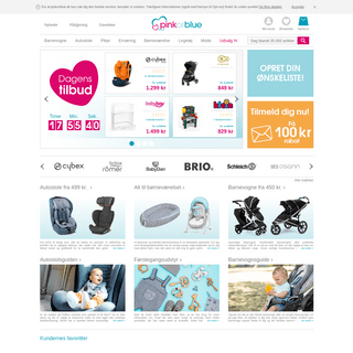 pinkorblue.dk: Babyartikler og -udstyr online!