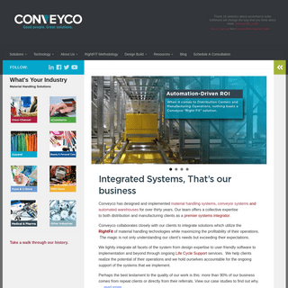 Conveyco | Material Handling Systems Integrator