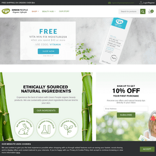 Natural & Organic Beauty | Natural Skin Care | Green People US