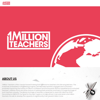 1 Million Teachers – Professional Development & Motivation for Teachers