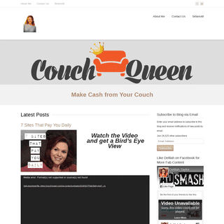Delilah Taylor, Couch Queen of Marketing - Make Cash from Your Couch