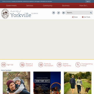 Yorkville, IL - Official Website | Official Website