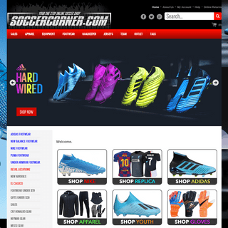 SoccerCorner.com Your Online store to shop for Soccer Cleats, Jerseys and More!