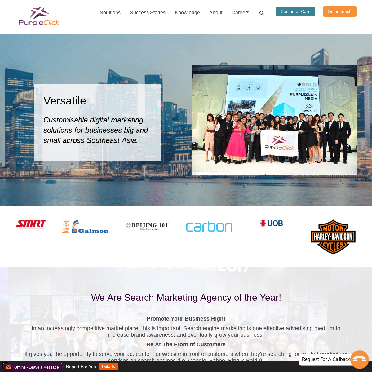 SEO & SEM Company in Singapore | PurpleClick Media