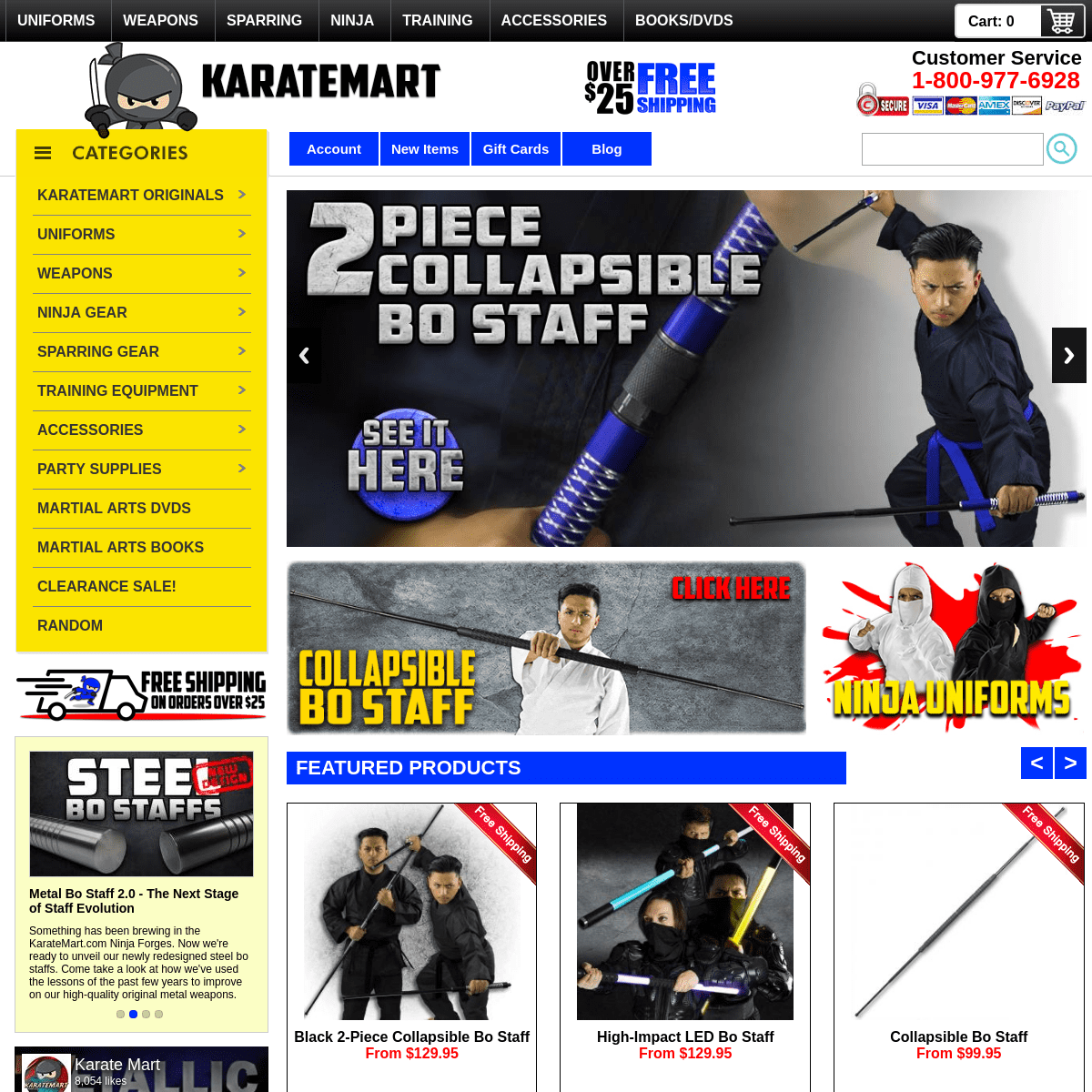 KarateMart | Martial Arts Supplies, Karate Gi & Ninja Gear Store