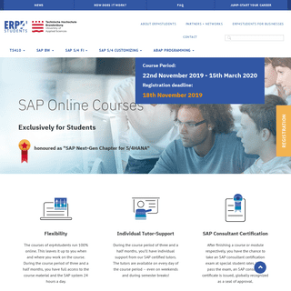 Brandenburg University of Applied Sciences | erp4students | SAP online courses for students