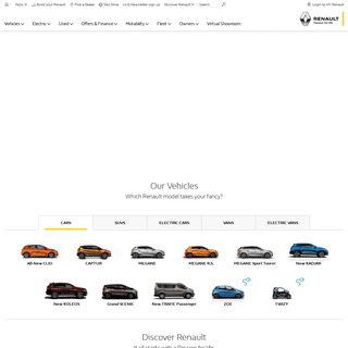 A complete backup of renault.co.uk