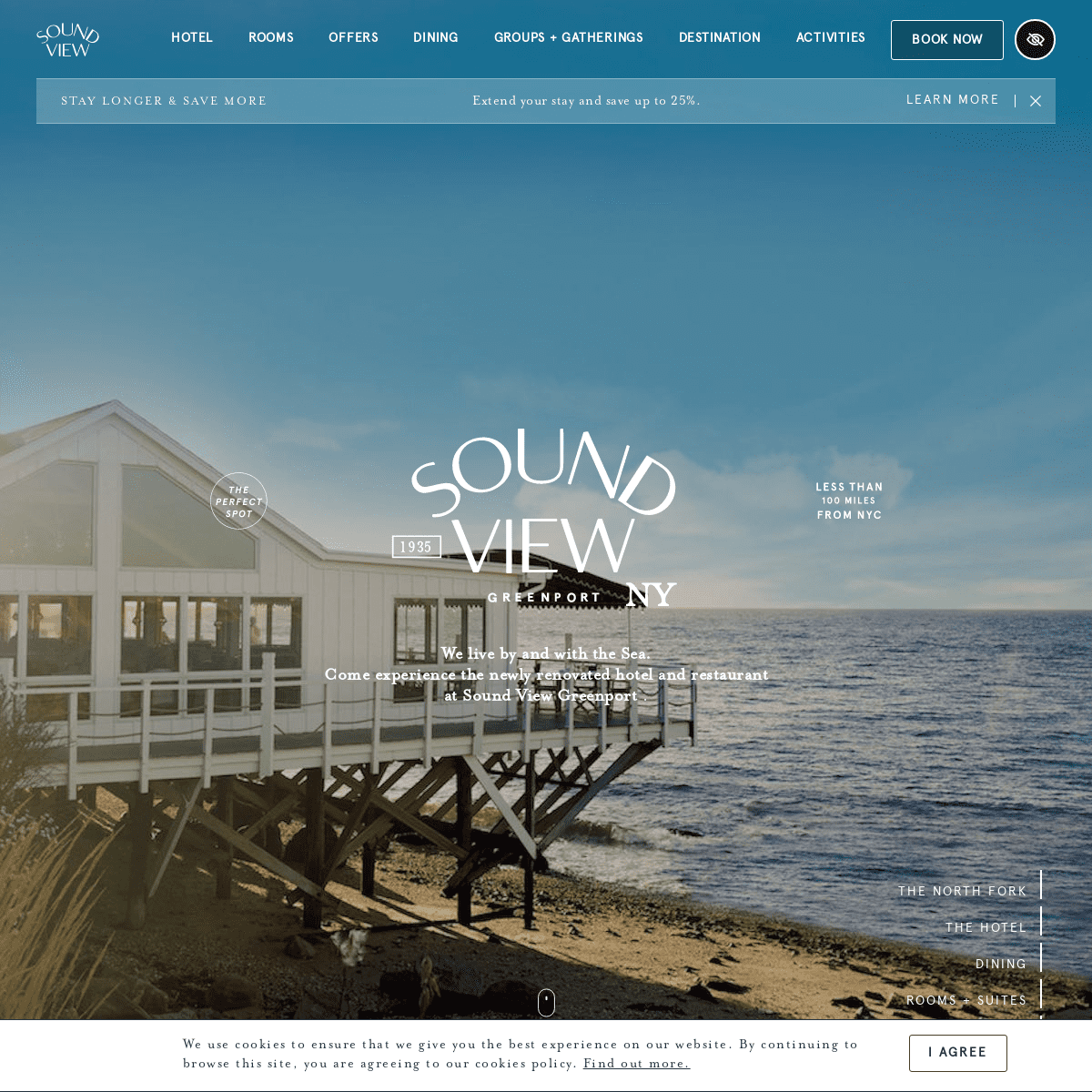 Waterfront North Fork Hotel | Sound View Greenport | Long Island, NY
