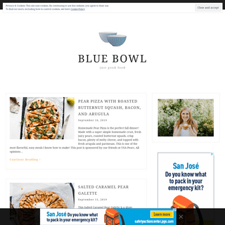 Blue Bowl Recipes - Food at it's Finest