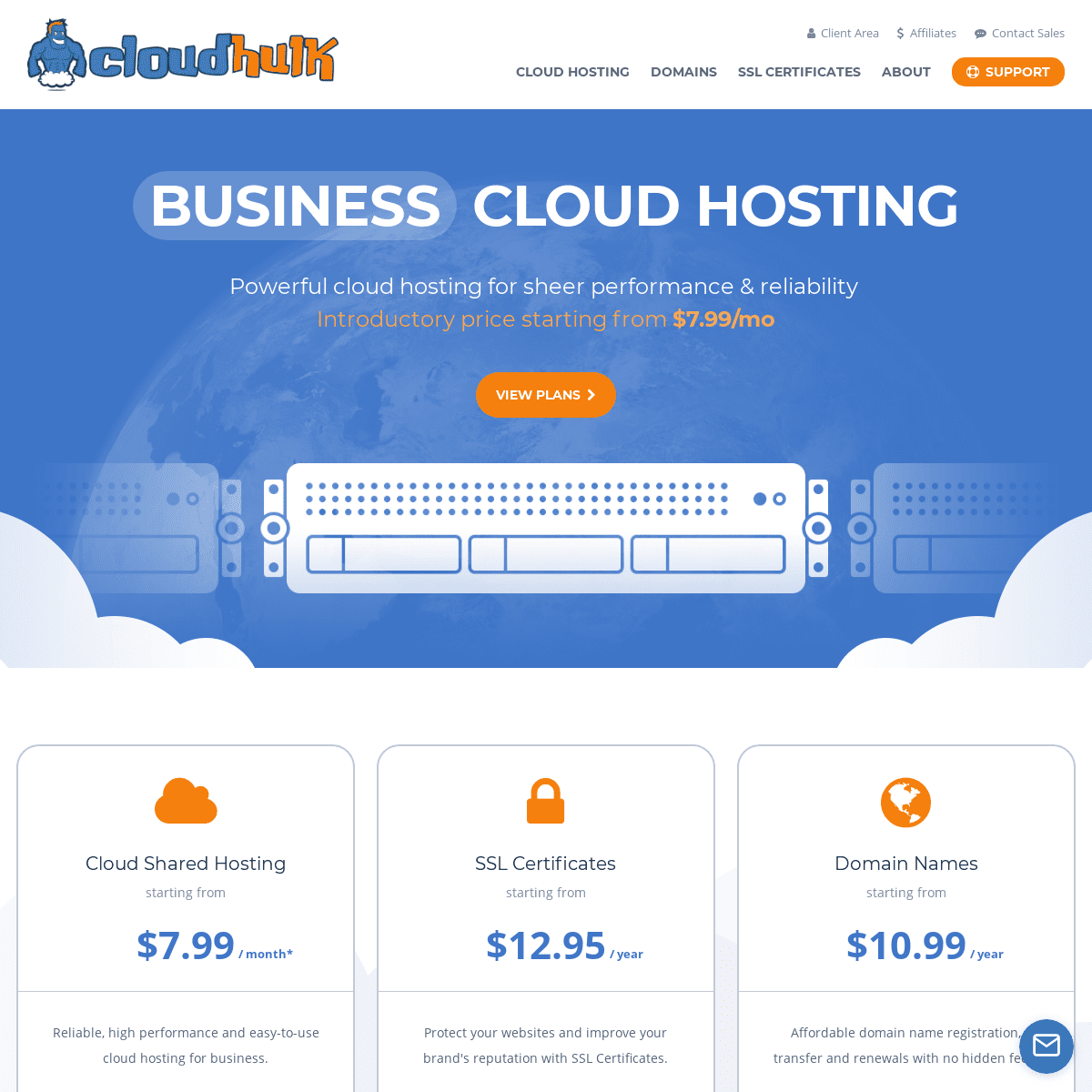 Business Cloud Hosting Solutions for Reliability & Performance - CloudHulk