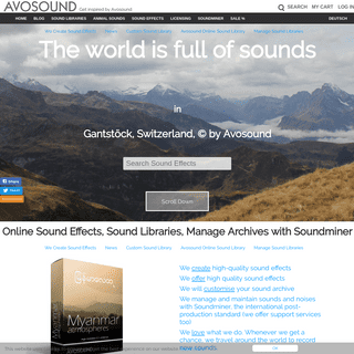 Sound Effects | Online Sound Library | Soundminer
