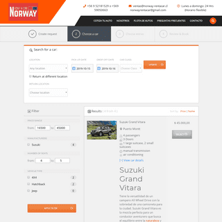 A complete backup of norway-rentacar.cl