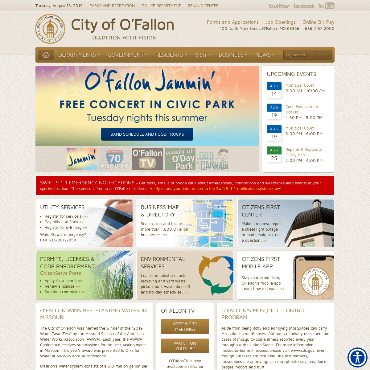 City of O'Fallon, MO | Home