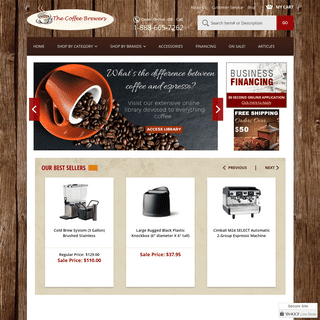 Commercial Espresso Machines. Home Espresso Machines