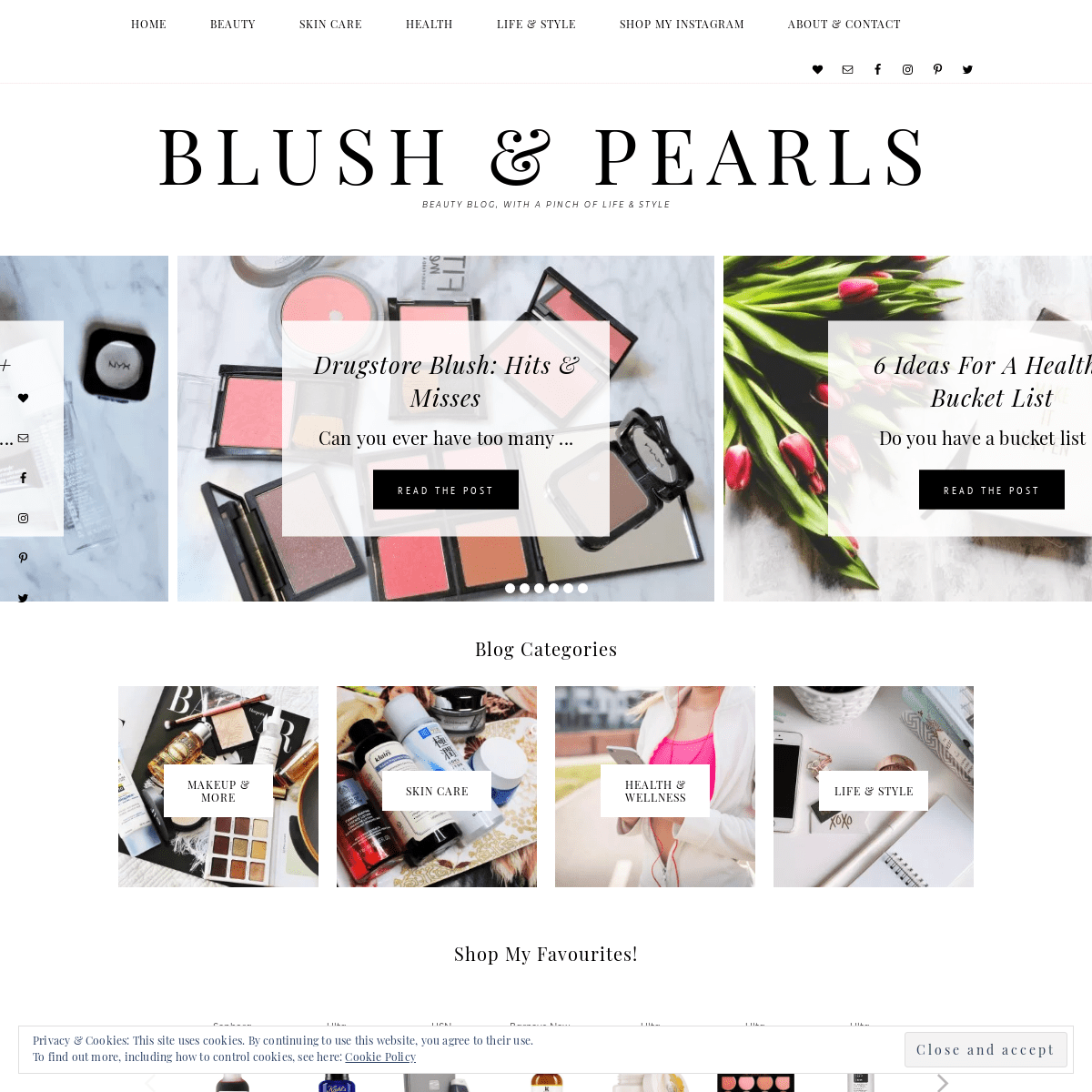 Blush & Pearls - Beauty blog, with a pinch of life & style