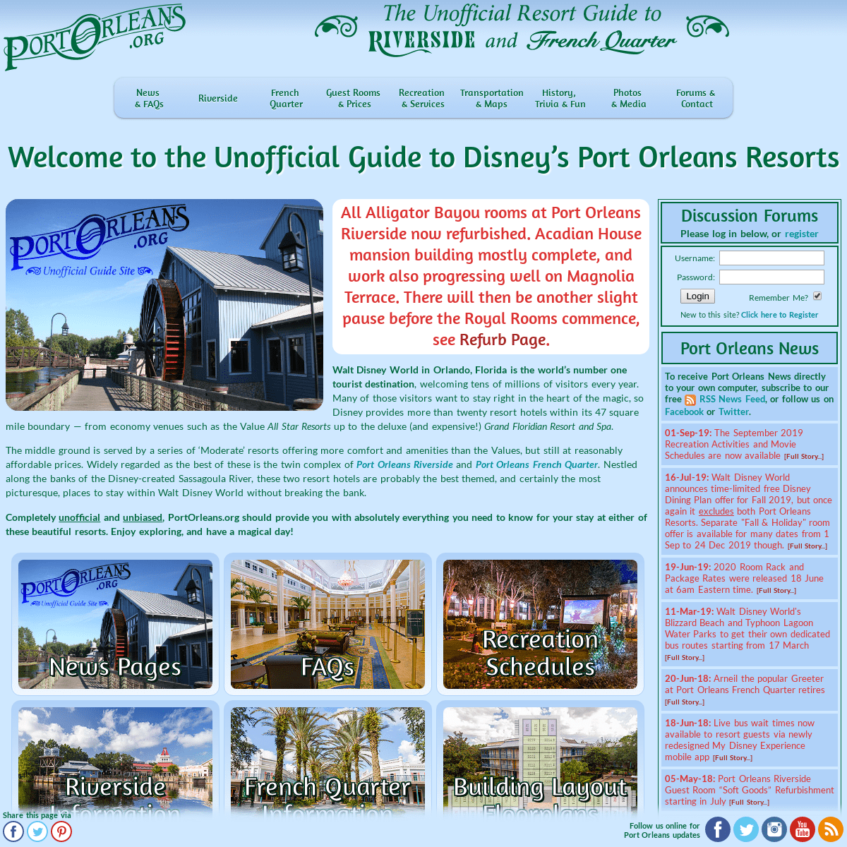 The Unofficial Guide to Disney’s Port Orleans Riverside & French Quarter Resorts