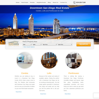 Downtown San Diego Condos, Lofts & Real Estate for Sale