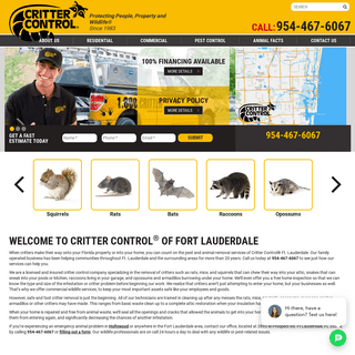 A complete backup of crittercontrolftlauderdale.com
