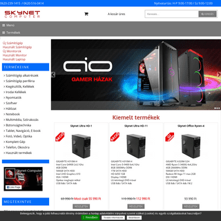 skynet-computer.hu webáruház