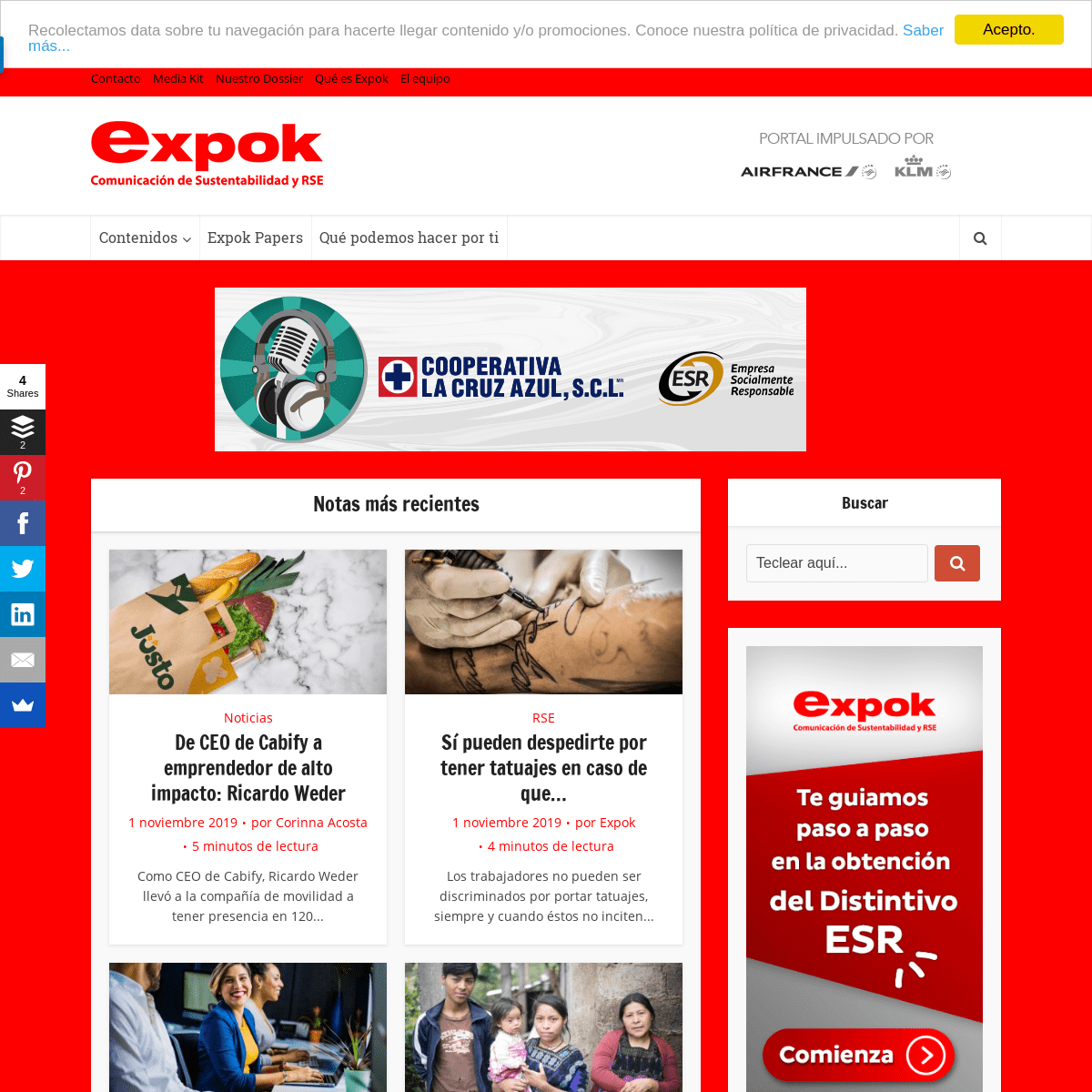 A complete backup of expoknews.com