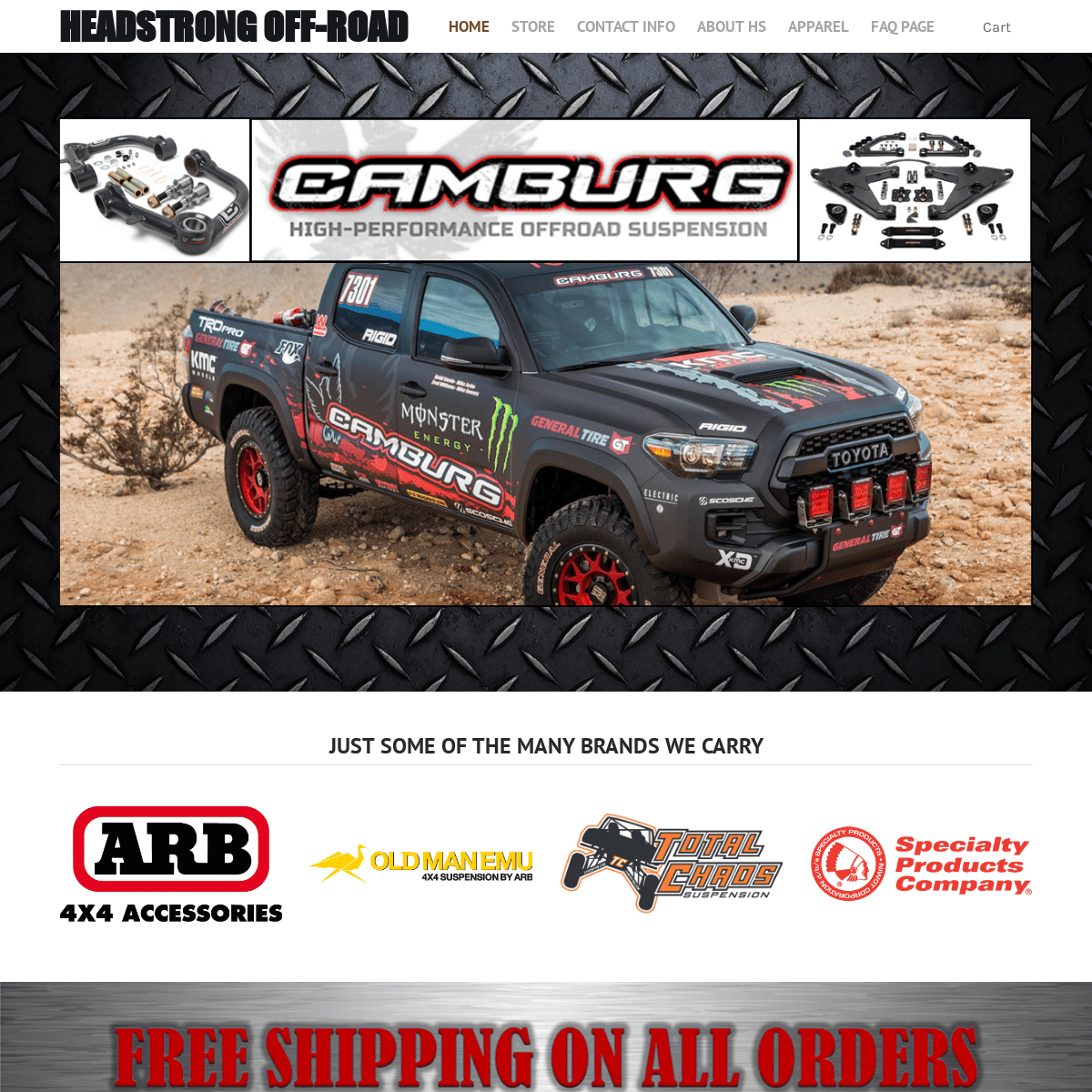 HEADSTRONG OFF-ROAD - Low prices and great customer service