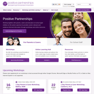 Homepage | Positive Partnerships
