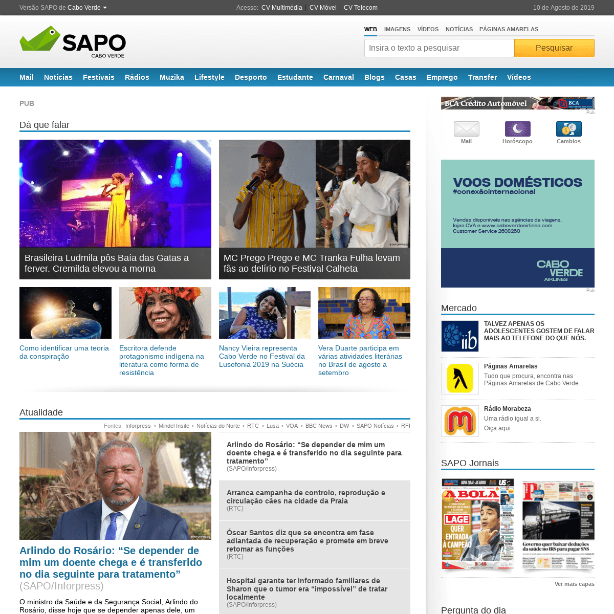 SAPO - Cabo Verde Online!
