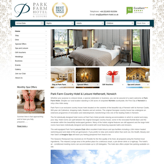 Luxury Park Farm Hotel | Norwich | Norfolk | Best Price Promise
