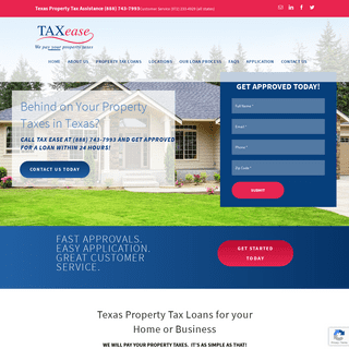 Texas Property Tax Loans | Help with Delinquent Property Taxes for Residental and Commercial Properties in Texas - Tax Ease