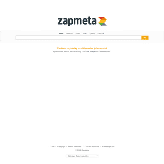ZapMeta - výsledky z celého webu, jeden modul
