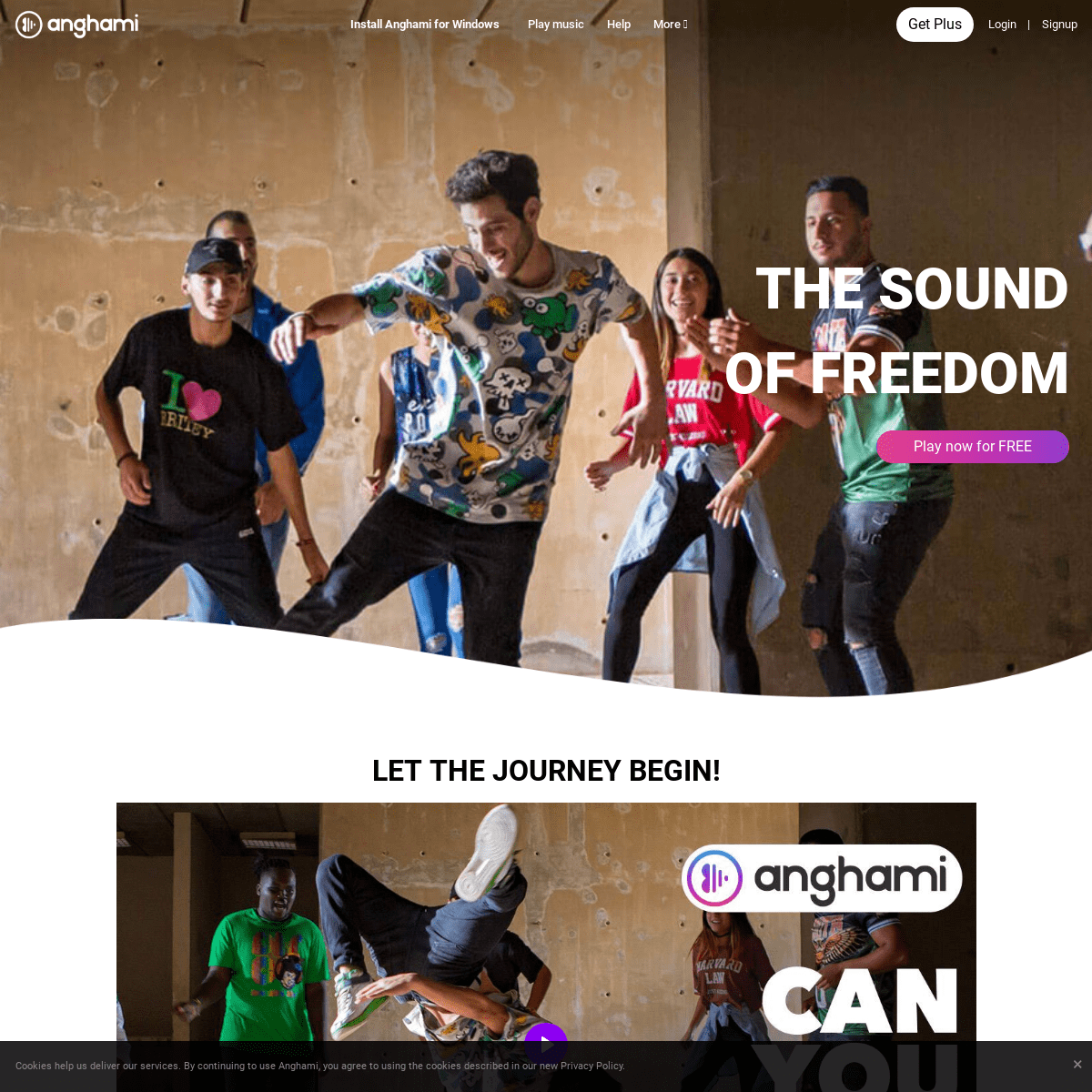 Anghami - The Sound of Freedom‎