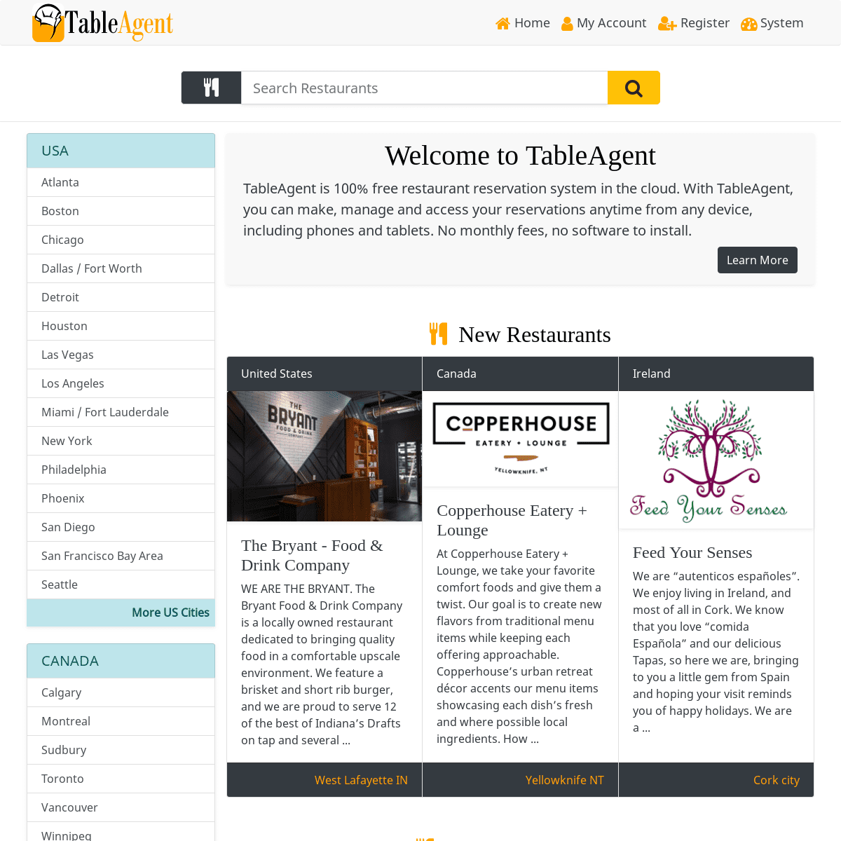 A complete backup of tableagent.com