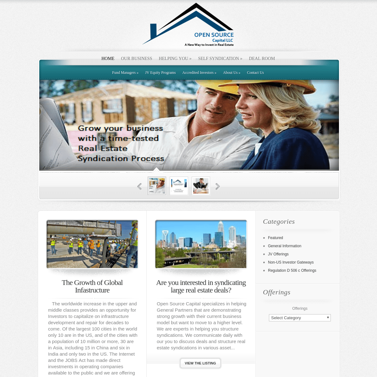 Open Source Capital LLC | real estate investing