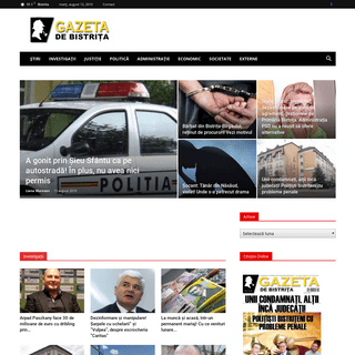 Ziar Gazeta de Bistrita | Singurul saptamanal de investigatii din judetul Bistrita