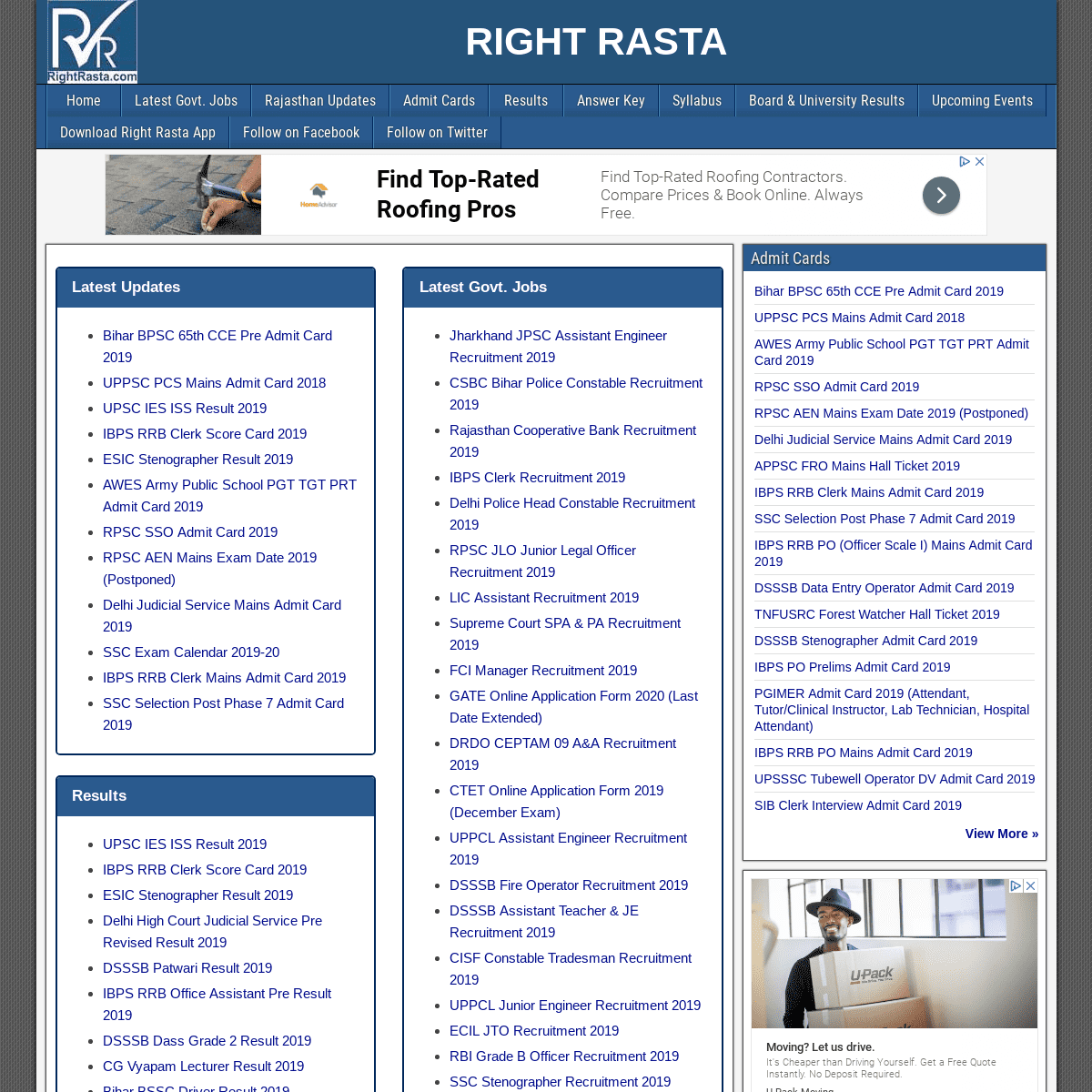 Right Rasta | RighRasta.com Latest Govt. Jobs 2019